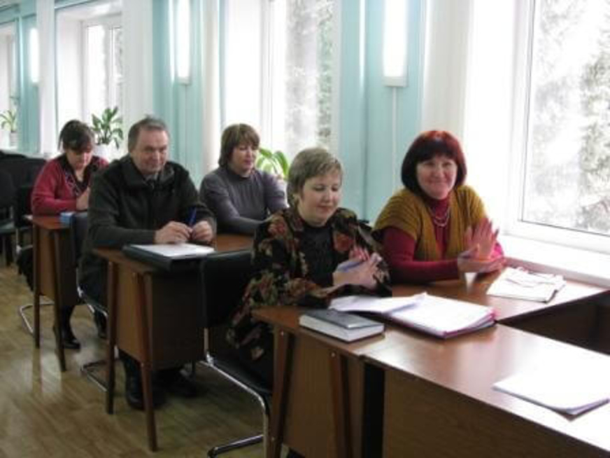 Члены комиссии (идет первое заседание)
