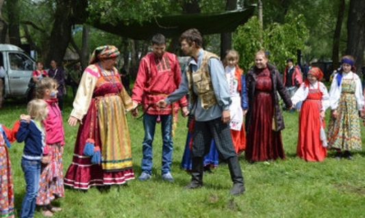 Фольклорный праздник в Солонешенском районе