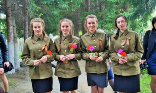 В Чарышском районе состоялась сессия районного Совета учащейся молодежи, посвященная 70-летию Победы