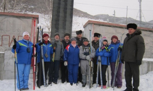 Лыжный агитпереход в Чарышском районе