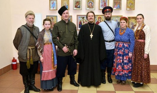 Фольклорный фестиваль «Крещенские вечёрки» в Кузбассе с участием фольклорного ансамбля Чарышского района
