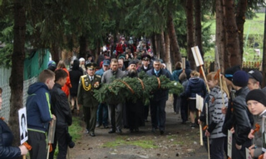 День Победы в Чарышском